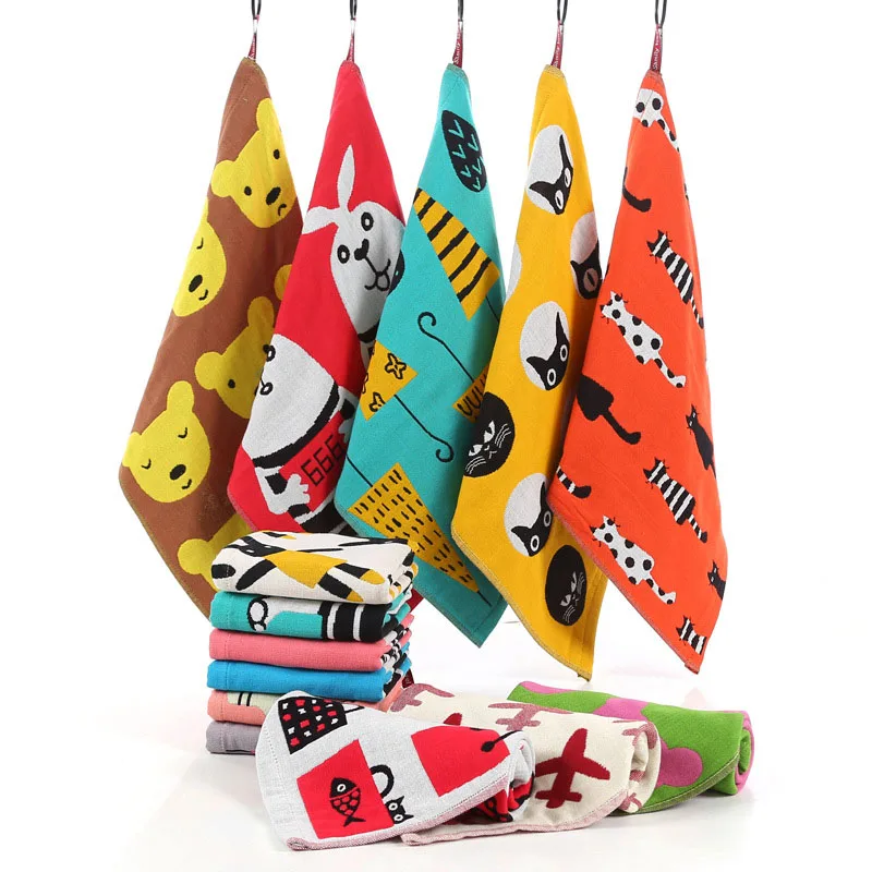 Home Textiles Face Towel - Bebek havlu pamuk banyo karikatür havlu