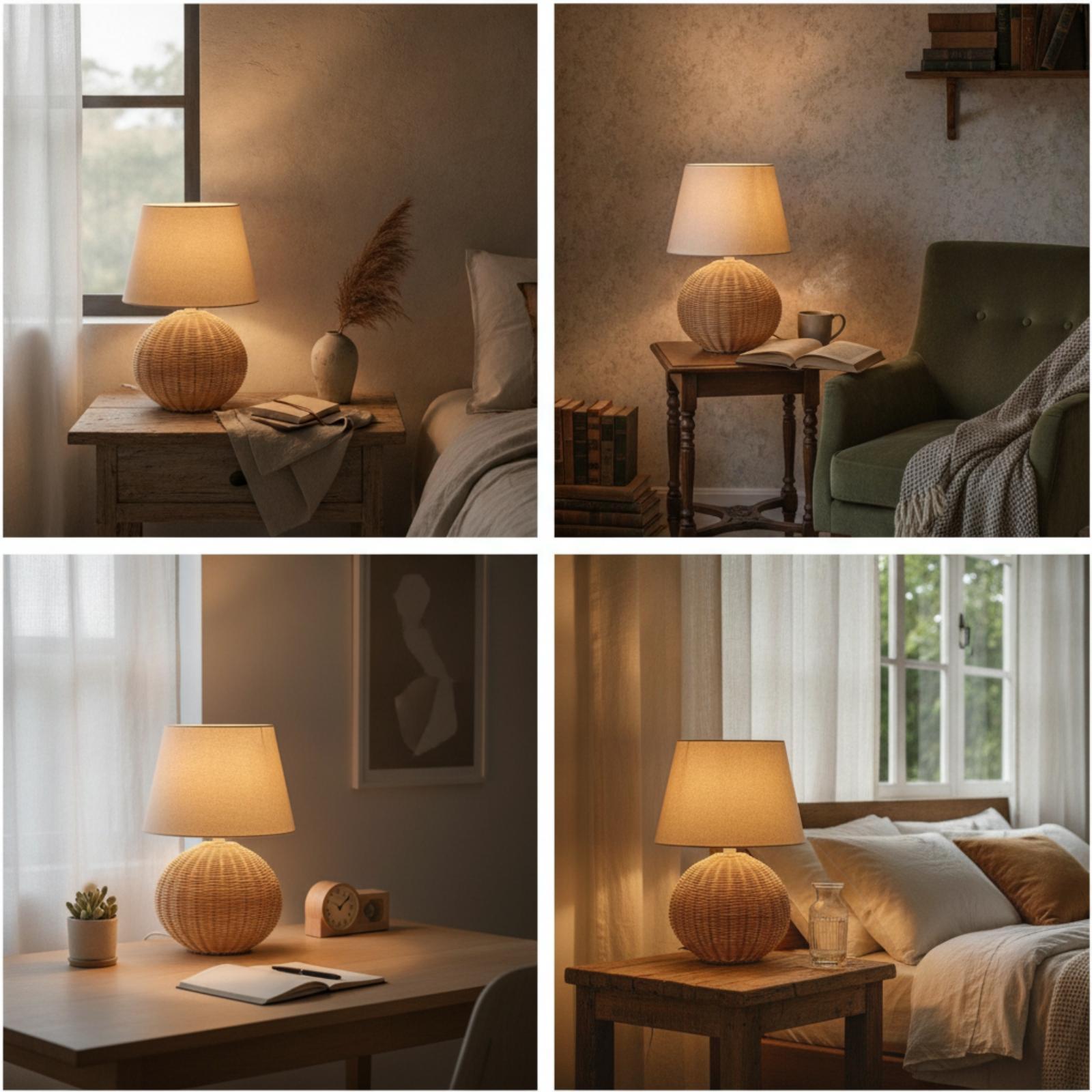 Yatak Başı Lambası Rattan Taba - Home Textile incelemesi ve fiyatı