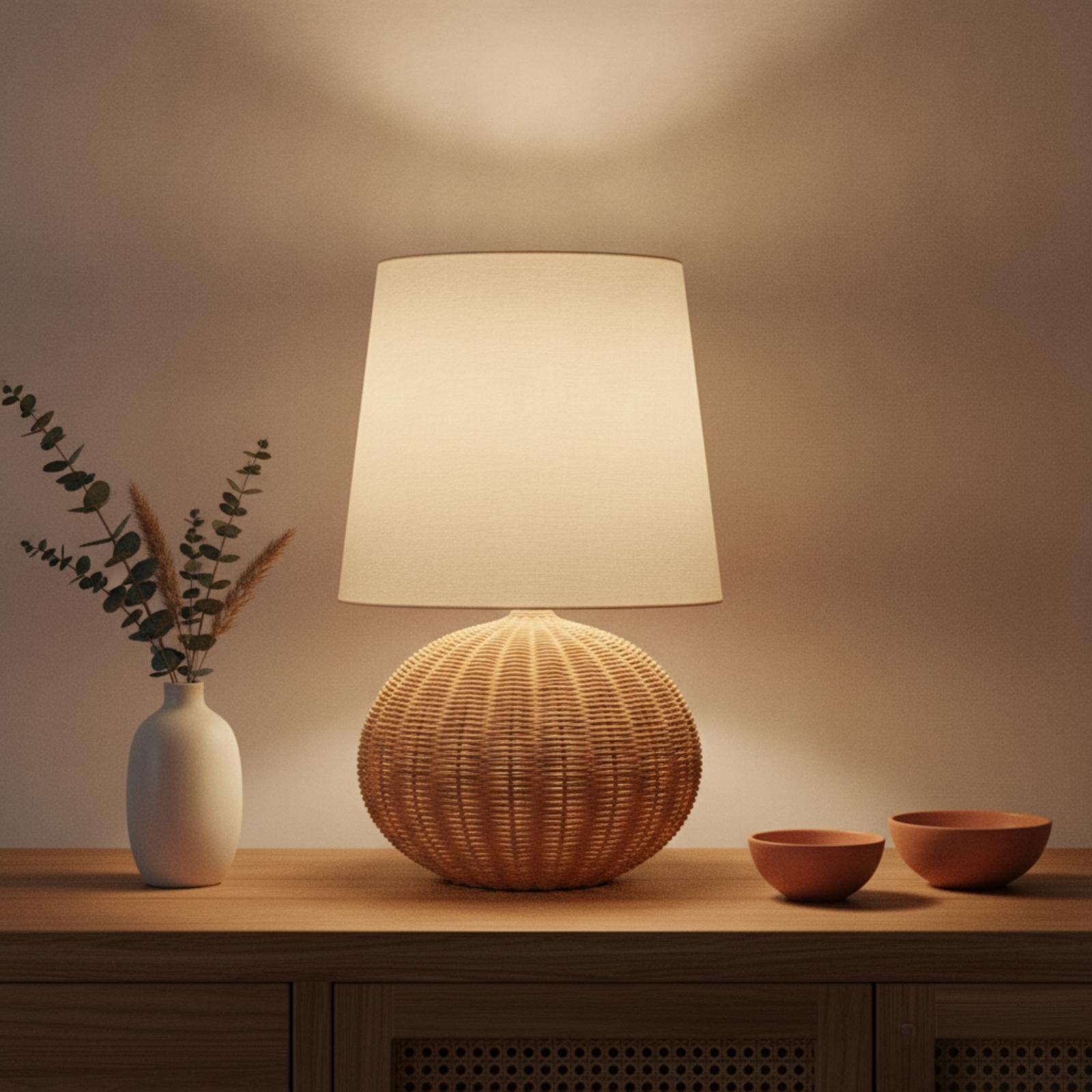 Yatak Başı Lambası Rattan Taba - Home Textile incelemesi ve fiyatı