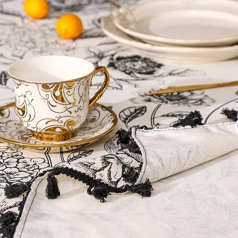 Çiçek Desenli Masa Örtüsü, Çok - Home Textiles Sale incelemesi ve fiyatı